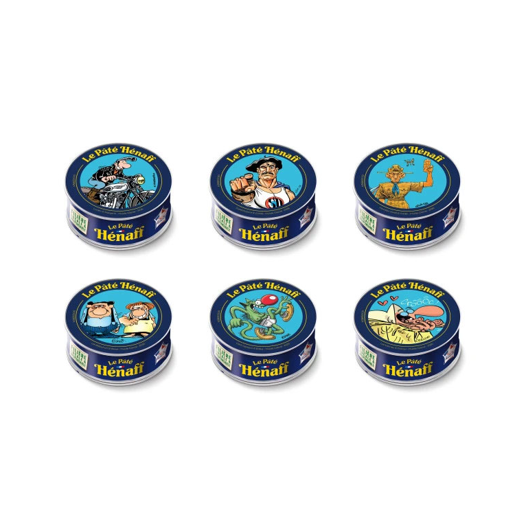 Collection Fluide Glacial - 6 Pâtés Hénaff - 154 g