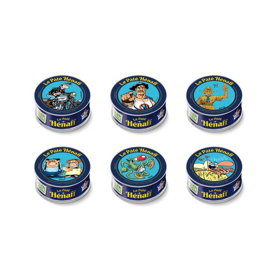 Collection Fluide Glacial - 6 Pâtés Hénaff - 154 g
