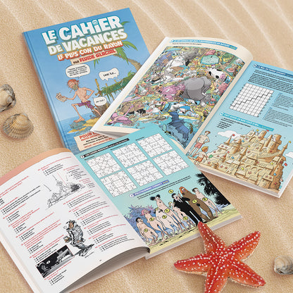 Cahier de vacances le plus con du rayon par Fluide Glacial