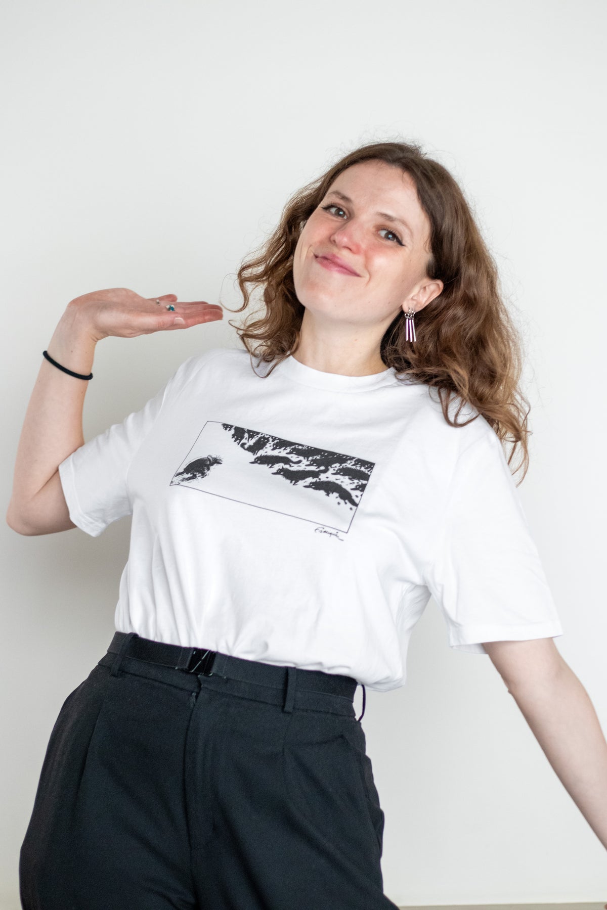 T-shirt - Collection Idées Noires - Loup