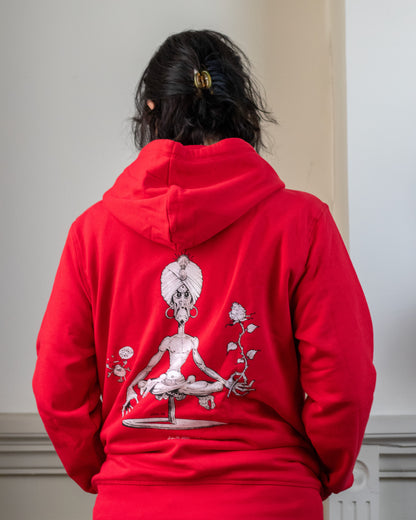 Hoodie Rouge Fluide Glacial x Gotlib