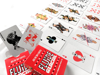 Jeu de 54 cartes - Fluide Glacial